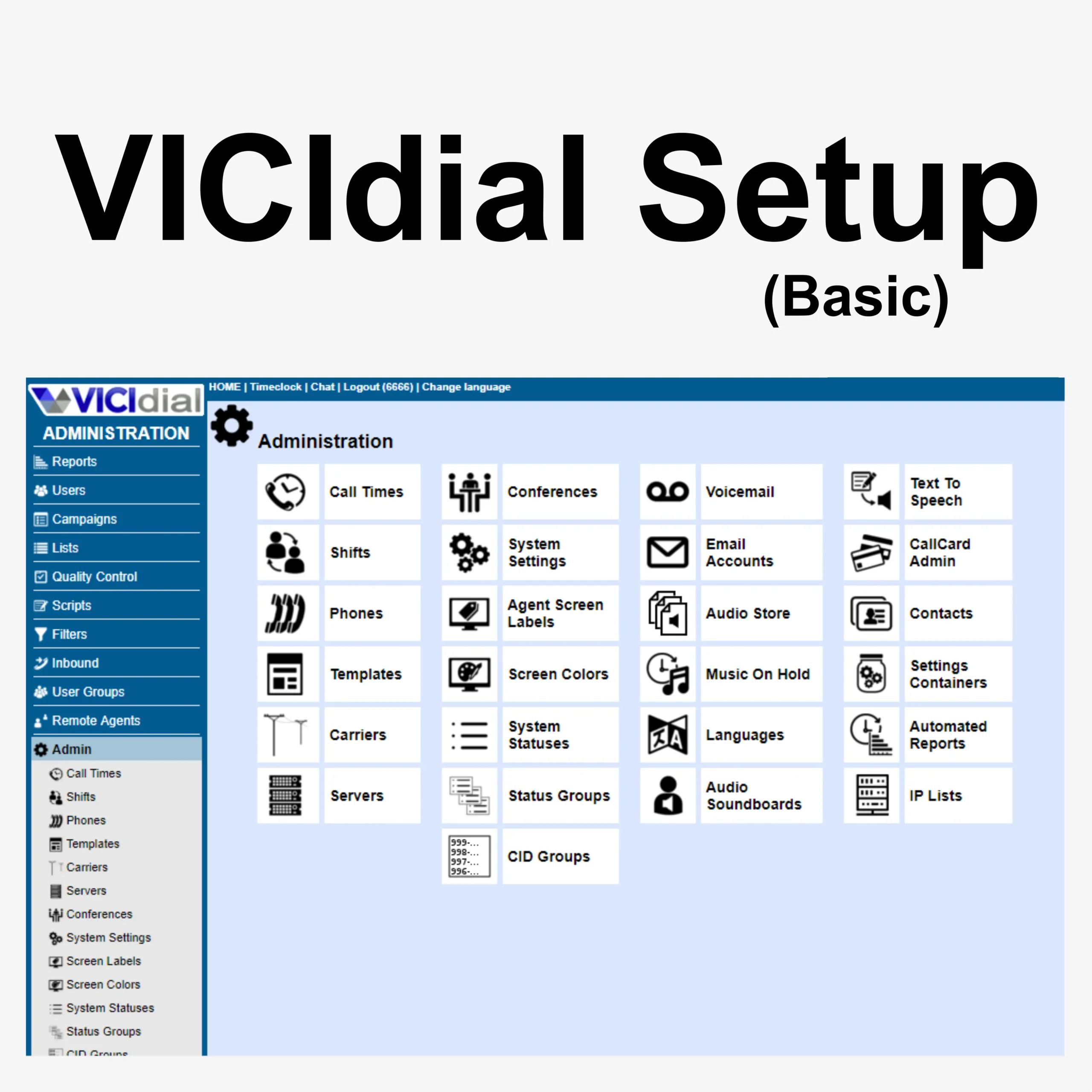 VICIdial Setup (Basic)